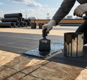 Виробництво покрівельних бітумно-каучукових мастик